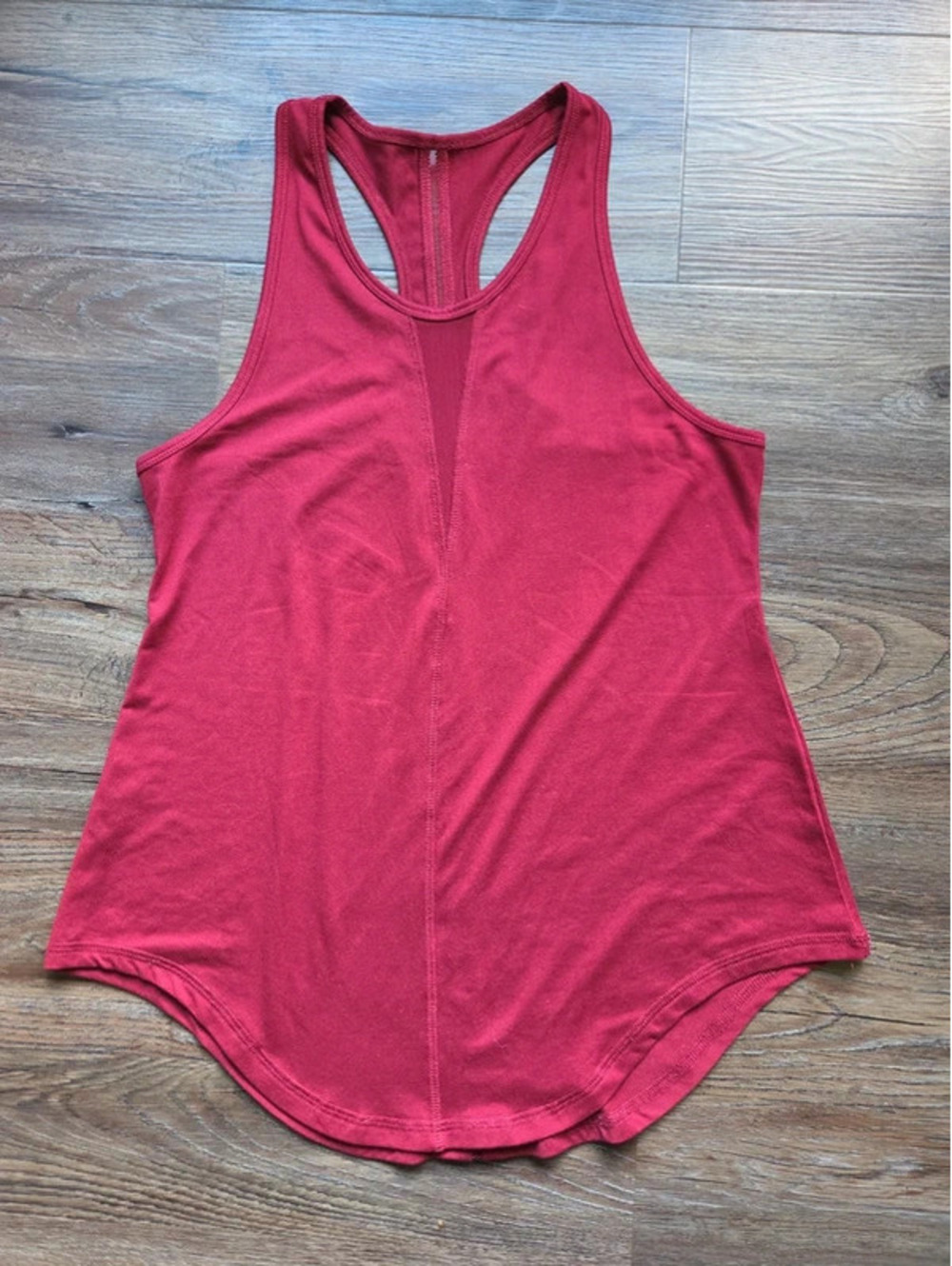 Zyia active Red Racerback tank size Large